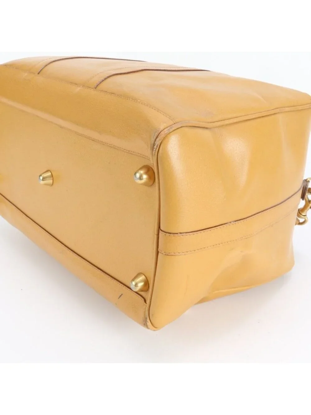 Gucci Leather 2-Way Boston Bag Crossbody Business Travel Tote Shoulder Messenger - Picture 5 of 11